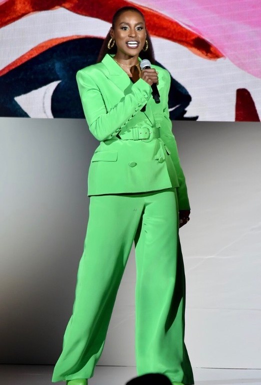 Issa Rae Makes History as The First Black Woman to Host the CFDA Awards: Wears All Black Designers Including Victor Glemaud, Sergio Hudson,  custom Shanel, and More