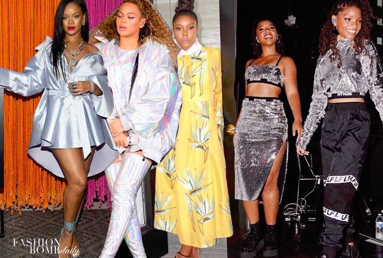 Look of the Week: Beyoncé in Custom Balmain, Rihanna in Matthew Adams Dolan, Gabrielle Union in Fendi, and More!