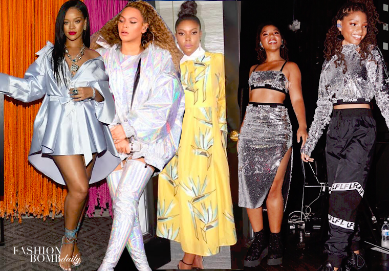 Look of the Week: Beyoncé in Custom Balmain, Rihanna in Matthew Adams Dolan, Gabrielle Union in Fendi, and More!