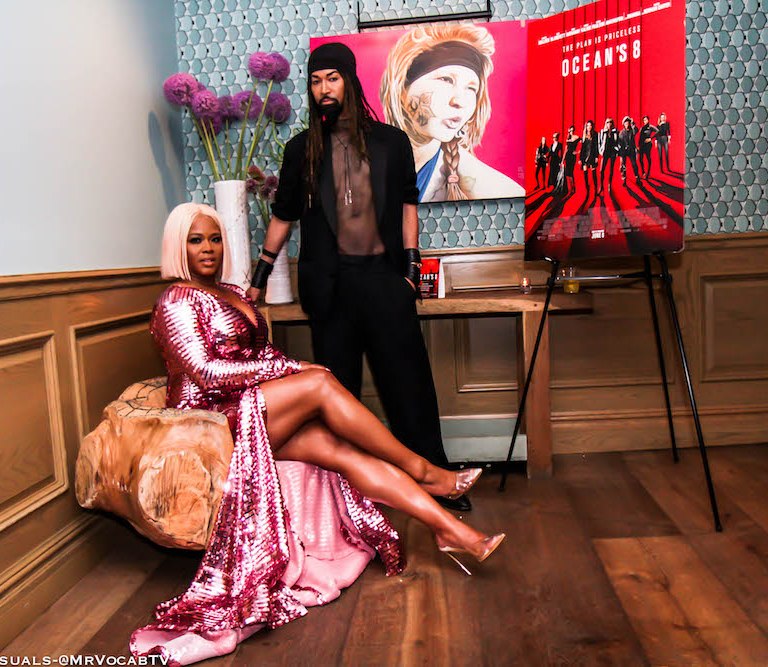 On the Scene + Video: Cocktails with Claire x Ty Hunter’s Private Ocean’s 8 Screening at Crosby Street Hotel