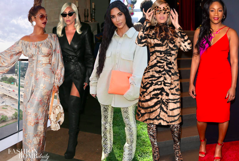 Look of the Week: Cardi B in Dolce & Gabbana, Kim Kardashian in Tom Ford, Beyoncé in Zimmermann, and More!