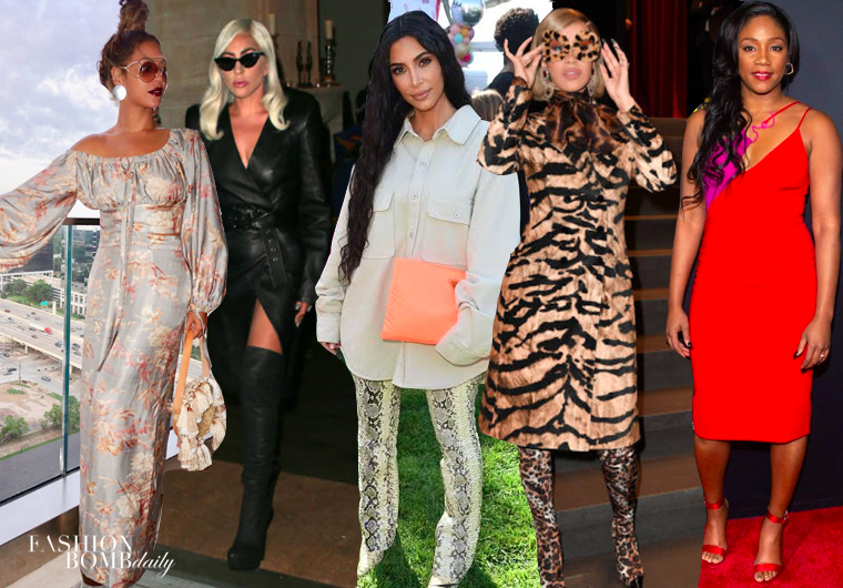Look of the Week: Cardi B in Dolce & Gabbana, Kim Kardashian in Tom Ford, Beyoncé in Zimmermann, and More!