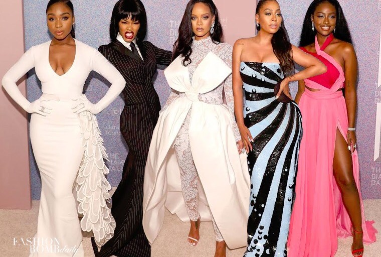 On The Scene: Rihanna’s 4th Annual Diamond Ball Featuring Rihanna in Alexis Mabille, Issa Rae in Valentino, Teyana Taylor in Moschino, and More!