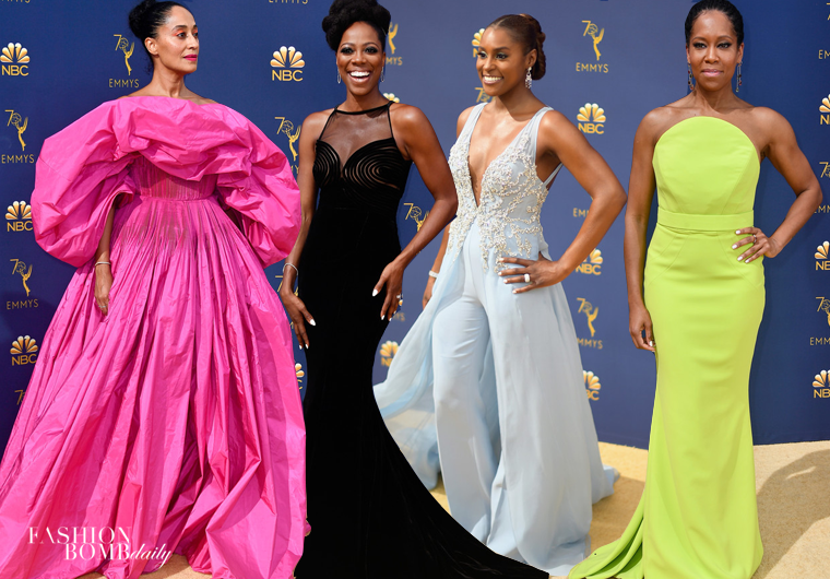 The Top 10 Most Liked Looks from the 2018 Emmys: Issa Rae in Vera Wang, Marsai Martin in Viktor & Rolf, Yvonne Orji in Georges Chakra, and More!