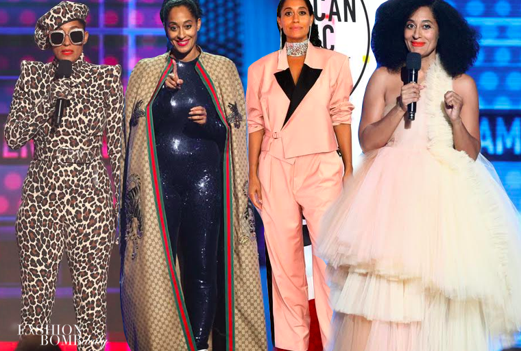 Tracee Ellis Ross Wears All Black Designers to Host the 2018 American Music Awards: Pyer Moss, La Vie by CK, Balmain, Sergio Hudson, and More!