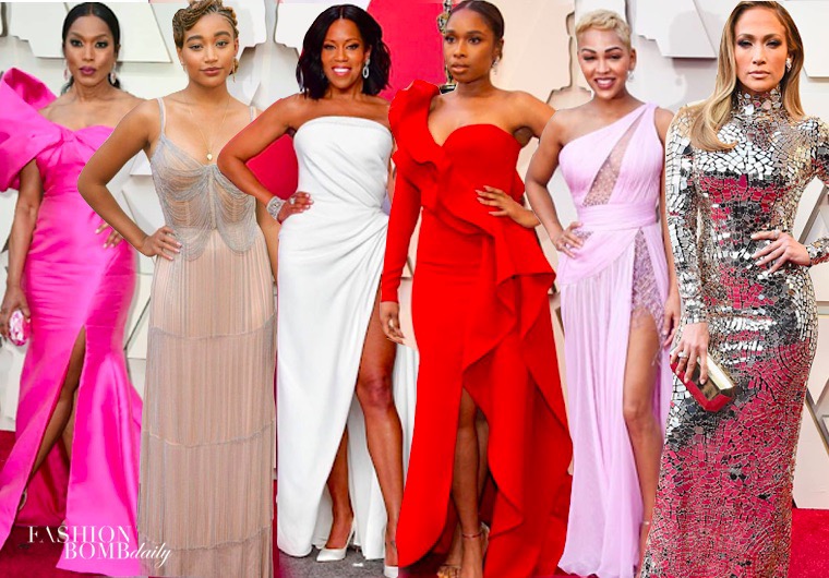 Top 6 Looks of the Day 2/25/19: Oscars Special. Regina King Oscar de la Renta, Jennifer Lopez in Tom Ford, Angela Bassett in Reem Acra and More!
