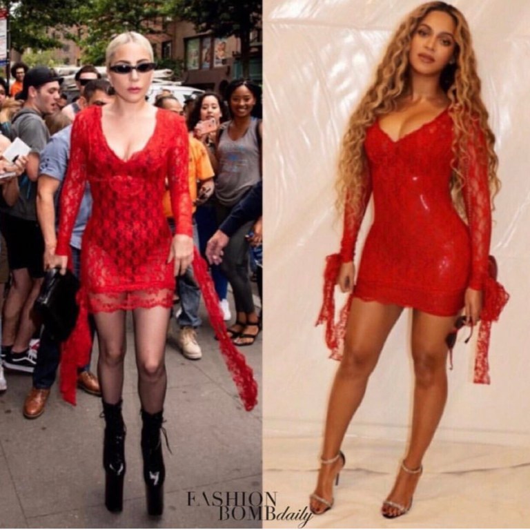 Top 6 Looks Of The Day 2/19/2019: Tracee Ellis Ross in Santoni, Beyoncé and Lady GaGa in Christopher Kane, Meghan in Courreges, and more!