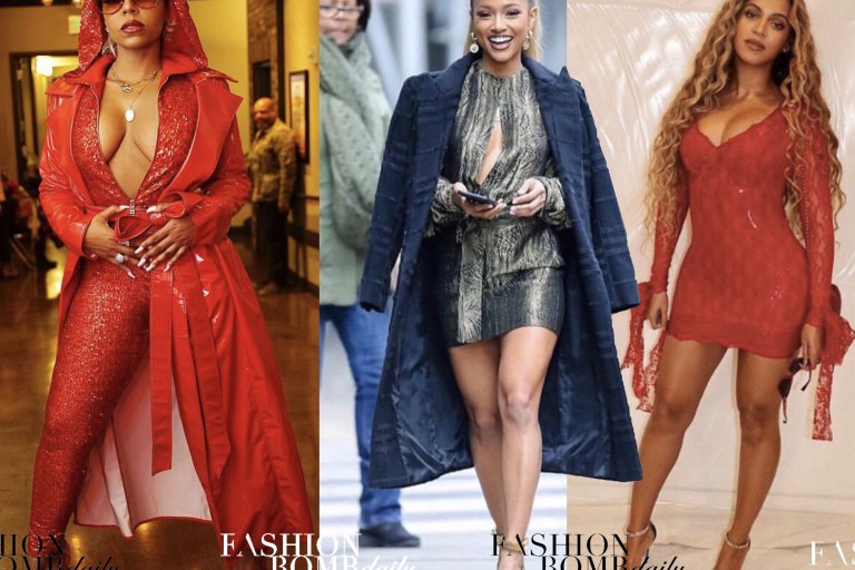 Top 6 Looks Of The Day 2/16/19: Karrueche in Saint Laurent, Beyoncé in Christopher Kane, Ashanti in Stello, and more!