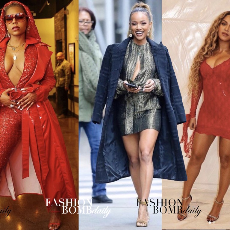 Top 6 Looks Of The Day 2/16/19: Karrueche in Saint Laurent, Beyoncé in Christopher Kane, Ashanti in Stello, and more!