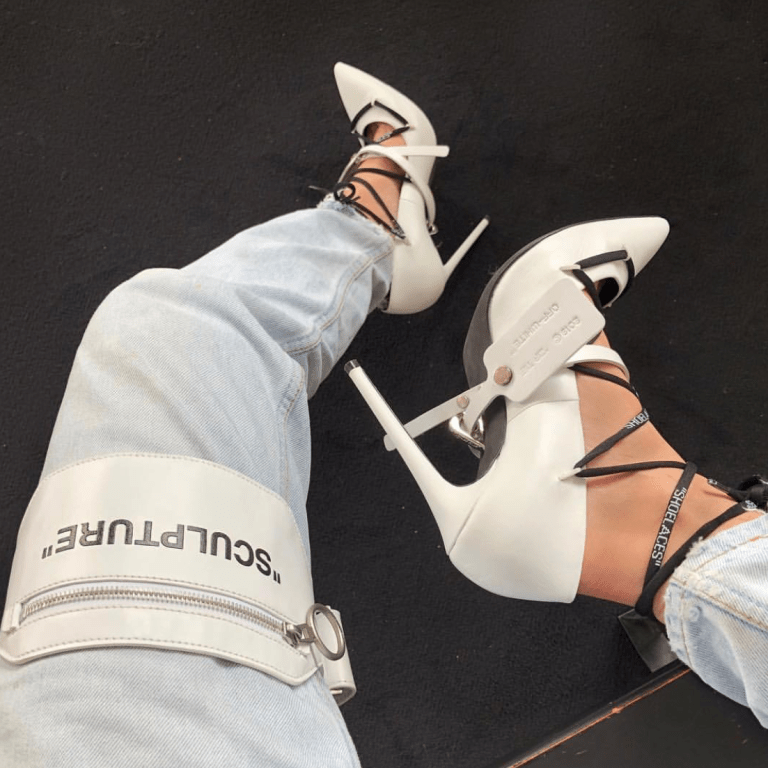 Bomb Product of the Day: Off-White Lace Up Pumps
