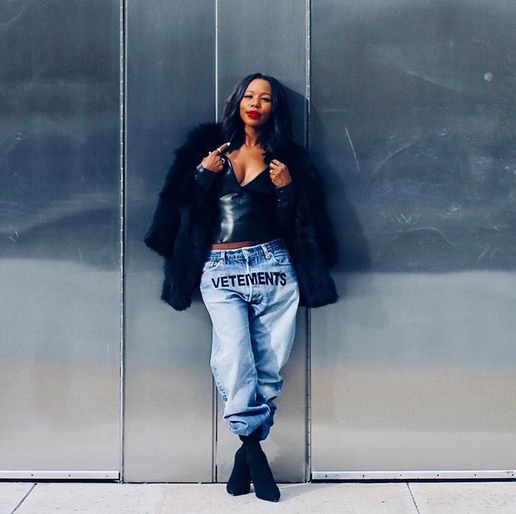 Currently Trending: Denim with Black