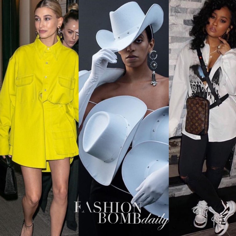 Top 6 Looks of the Day 3/4/19: Hailey Bieber in Matthew Adams Dolan, Solange for i-D, Cardi B in Balenciaga and more