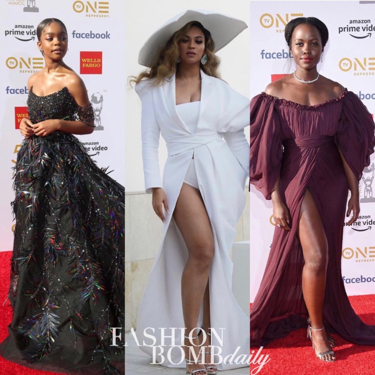 Top 10 Looks At the NAACP Image Awards From Beyoncé in Balmain, Lupita Nyong’o in Giambattista Valli, Marsai Martin in Georges Hobeika, and more!