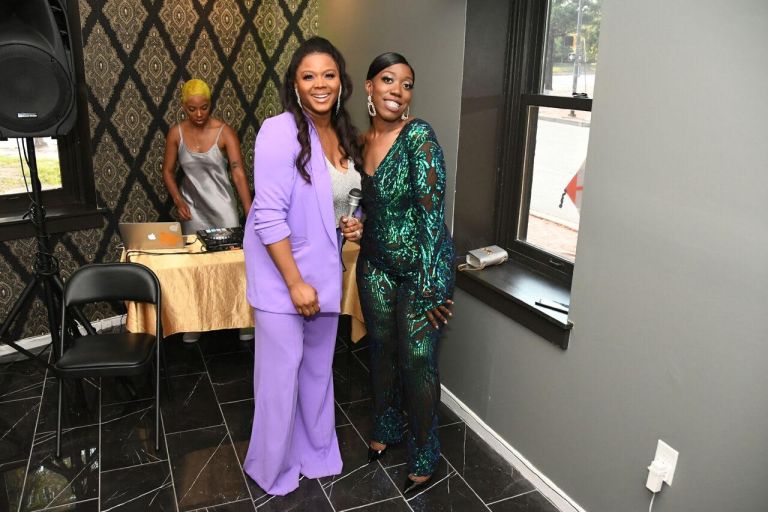 Claire’s Life: Hosting the Opening of M Luxe Salon in Baltimore with @InarbiNicole aka the DMV Microlinks Queen