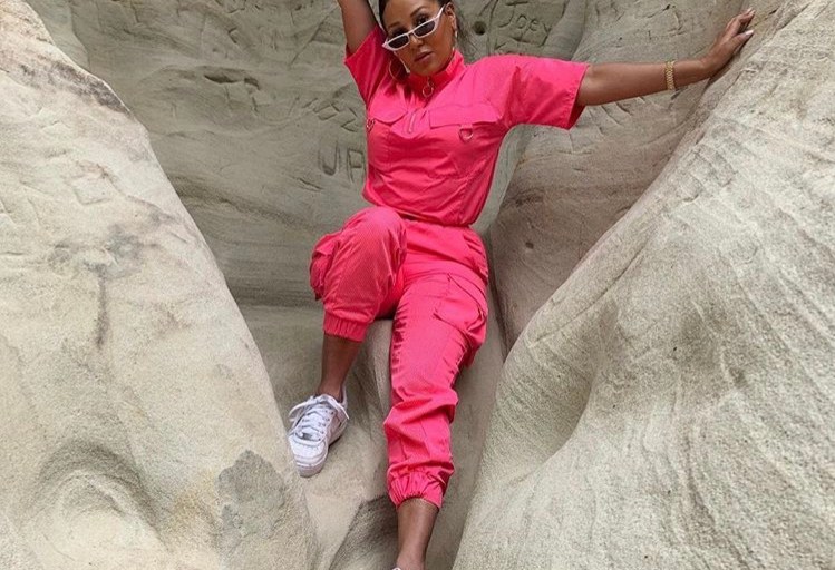 Adrienne Bailon is the Ultimate Cutie in this Pink Fashion Nova Set!