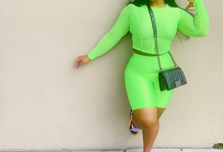 Reginae Carter Proves Just Why Neon Is So In for the Summer in this Fashion Nova Set