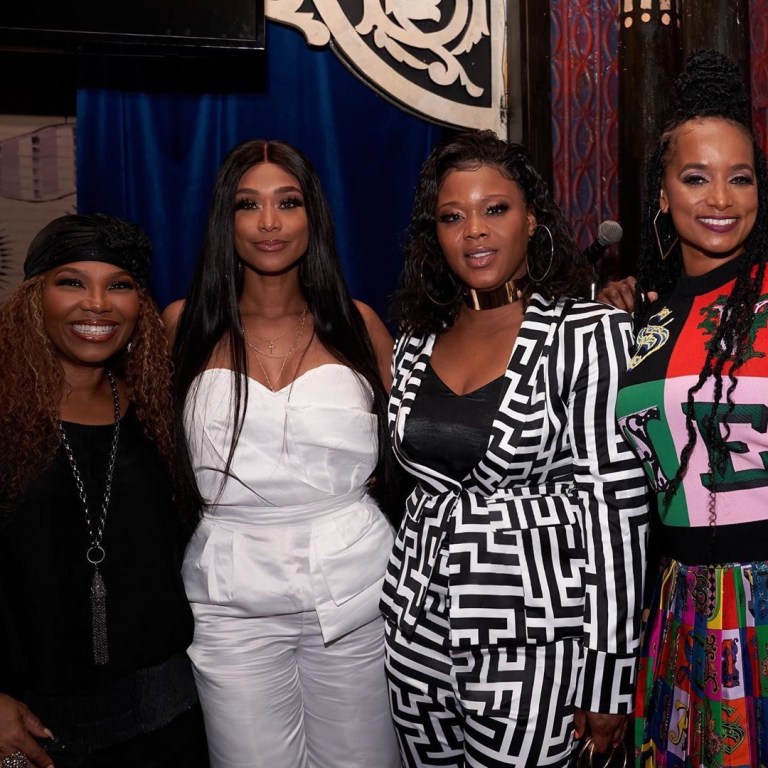 The Bomb Life: From Prancing In BeautyLifeFun Shop’s Very Own Sai Sankoh’s Leopard Dress, to Receiving An Award With Janell Stephens, Tami Roman + Mona Scott Young In One of Fashart’s Wicked Pattern Suits, Claire Continues to Stun for Essence Fest!