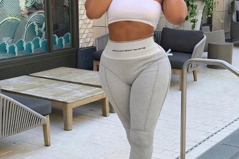 Tommie Lee Keeps It Sporty in a Fashion Nova Top!