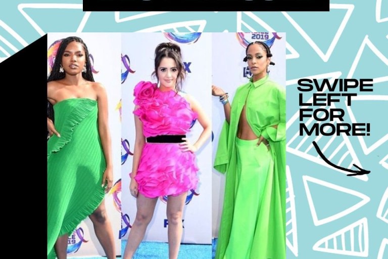 On The Scene: The 2019 Teen Choice Awards With Celebrity Guests Chloe x Halle In Jonathan Simkhai, Ryan Destiny in Area and Jessica Alba in Oscar De La Renta + More!