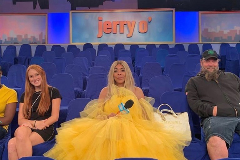 Wendy Williams Looks Adorable in Oyemwen Yellow Tutu Strapless Dress, Available on BeautyLifeFun Shop!