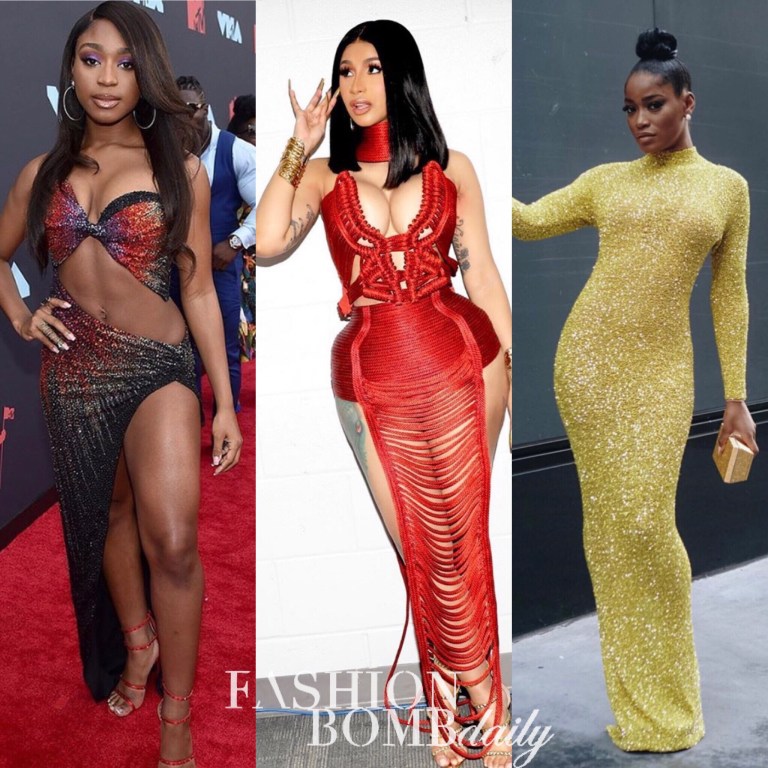 On the Scene at the 2019 MTV VMAs: Cardi B in Déviant La Vie, Normani in Nicola Jebran, Queen Latifah in BeautyLifeFun Shop’s Sergio Hudson, and More!