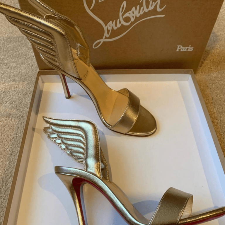 Bomb Product of the Day: Louboutin Nappa Laminata Samotresse