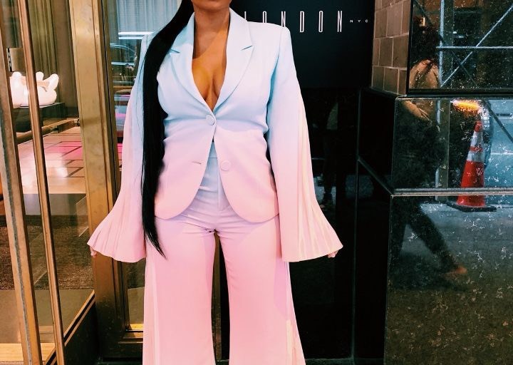 Mega Bombshell Jerrika Karlae Took Over BeautyLifeFun’s IG for NYFW Day 1 Wearing Christian Cowan