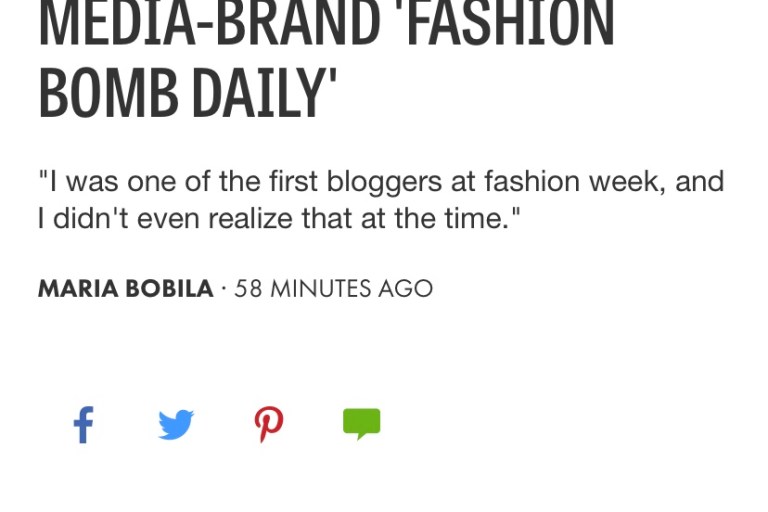 PRESS: Fashionista.com on How Claire Sulmers Launched Her Blog Turned Media Brand BeautyLifeFun