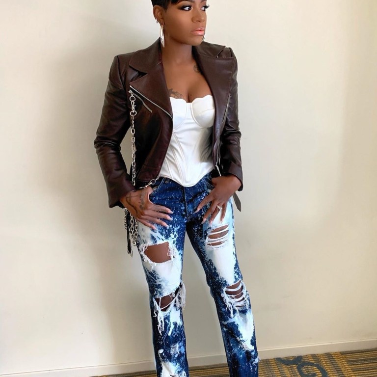 New Arrivals on the BeautyLifeFun Shop: LTD Creations Dark Distressed Claire Jeans Bleached as Spotted on Fantasia