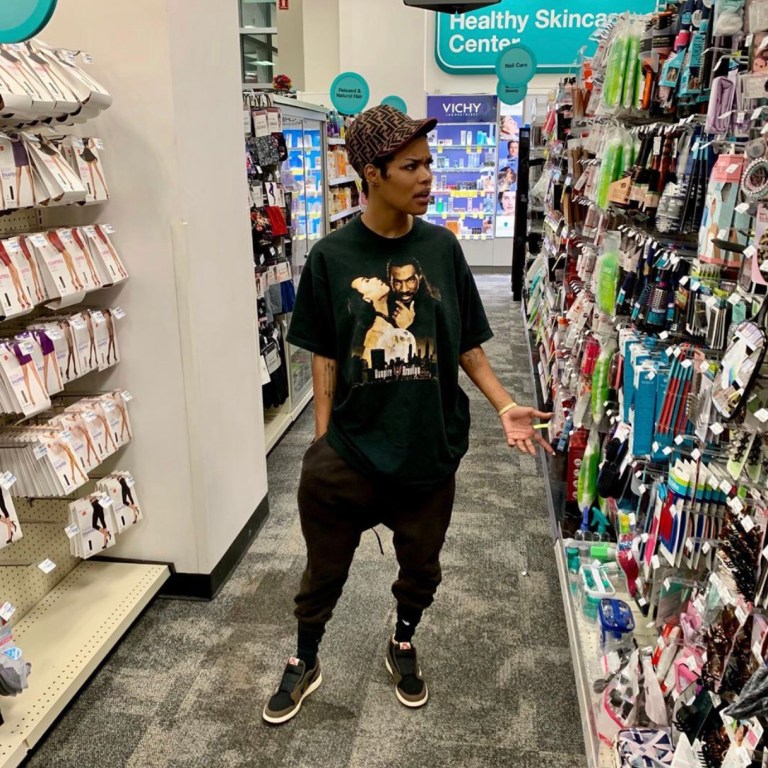 Teyana Taylor Shows Off Her Cozy Street Style in BeautyLifeFun Shop’s “Vampire in Brooklyn” Tee