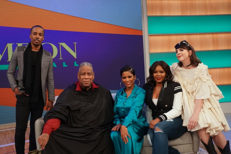 Claire’s Life: Attending the Tamron Hall Show Featuring Andre Leon Talley and Upcoming Designers Denzel Parris, Kidde Itto, Kelsey Randall, and More!