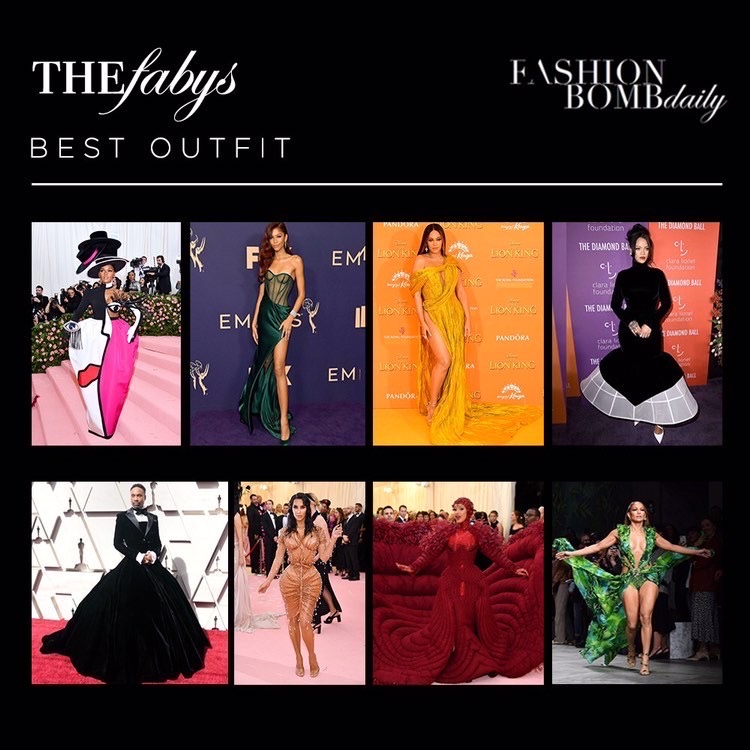 Best of 2019: Outfit of the Year featuring J. Lo in Versace, Cardi B in custom Thom Browne at the Met Gala, Beyonce in Cong Tri at the Lion King Premiere and More!
