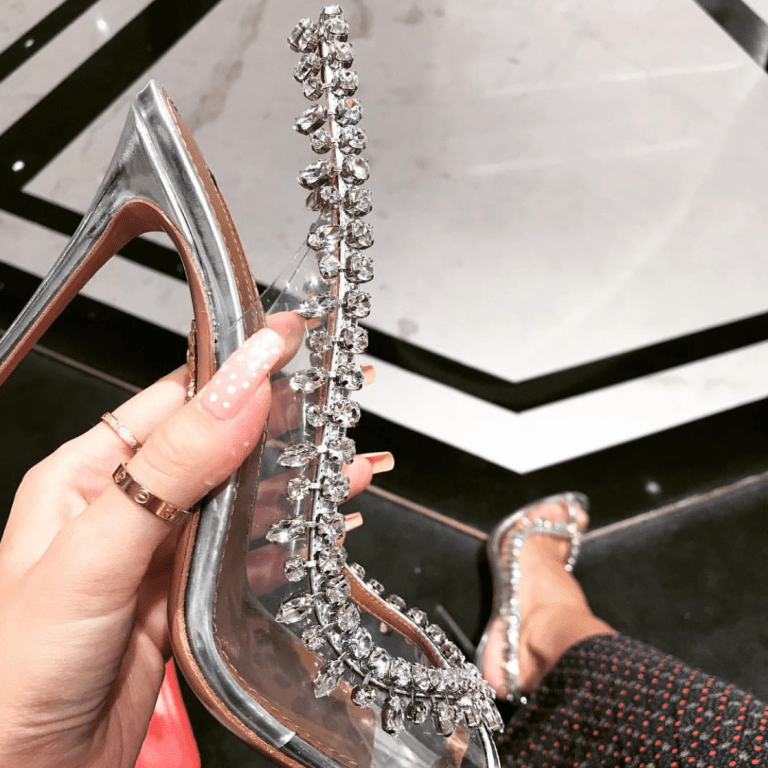 Bomb Product of the Day : Aquazzura Crystal Temptation Heels