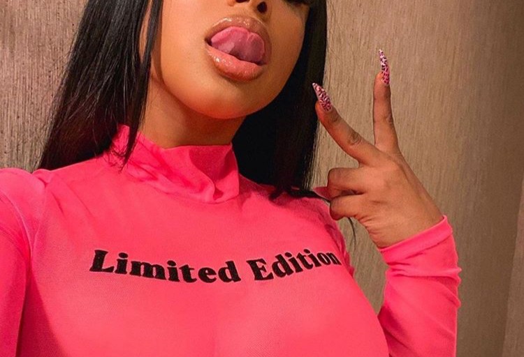 Dream Doll is Pretty in Pink in her Fashion Nova Fuchsia Mesh “Limited Edition” Top
