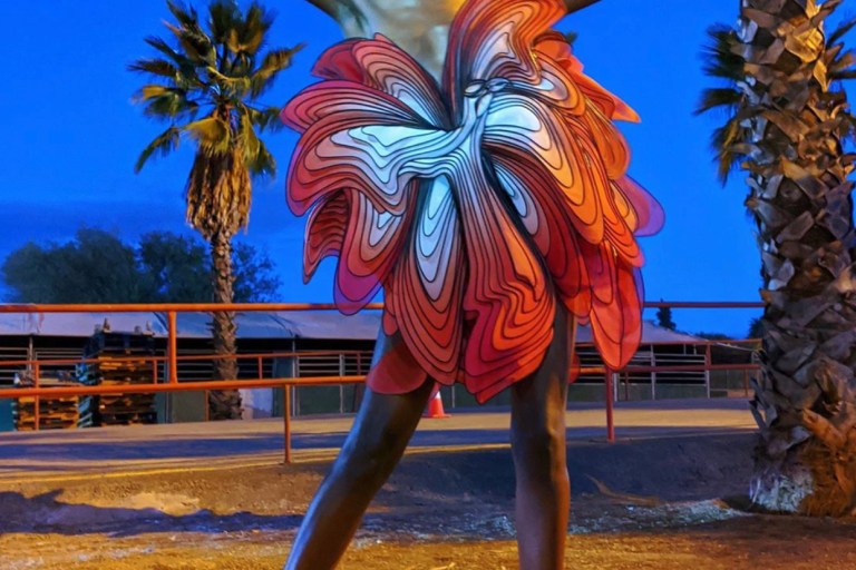 Leomie Anderson Was a Masterpiece in Iris van Herpen for the 2019 EMAs!