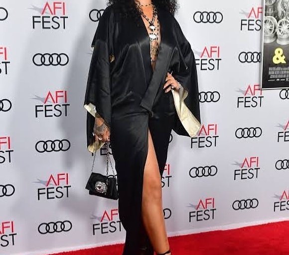 Rihanna Stunned in Vintage John Galliano Kimono for the Queen and Slim Premiere!