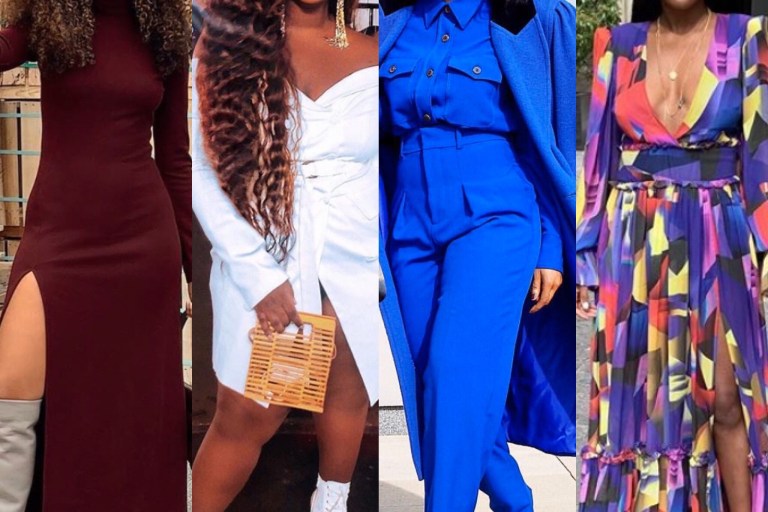 Vote for Fashion Bombshell of the Week November 1, 2019: Farah from NYC, Karla from St. Lucia, Jerolyne from London, and SamyJo From Paris!