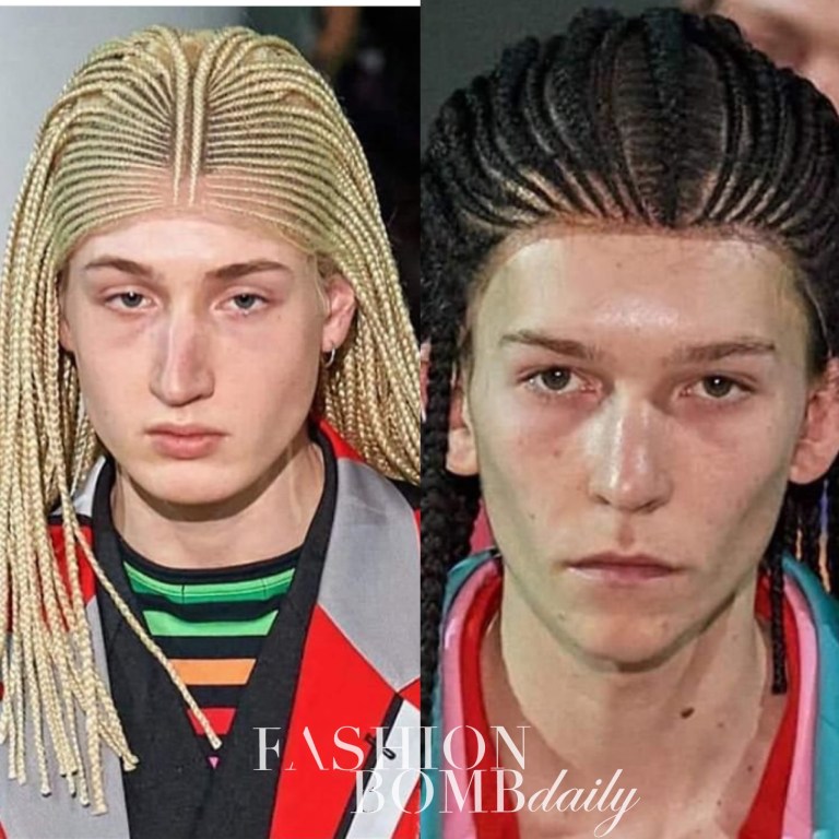 Comme Des Garçons Puts Male Models in Hilarious Cornrow Wigs for Fall 2020 Show
