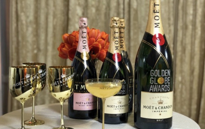 Countdown to the Golden Globes 2020 on January 5th! Claire Sulmers will be Attending as a Guest of  Moët & Chandon + Learn About Their Philanthropic “Toast for a Cause” Initiative