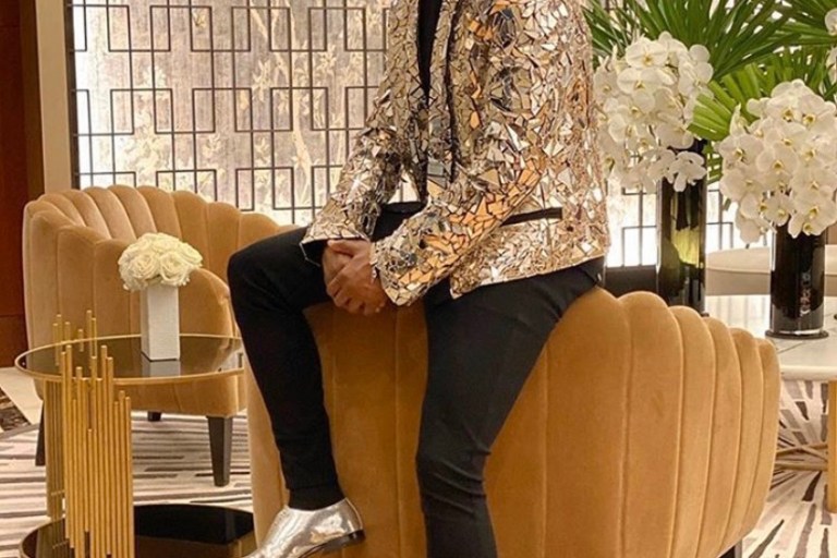 Fashion Bomb Men Flash: Floyd Mayweather Loves $13,000 Balmain Broken Mirror Jackets