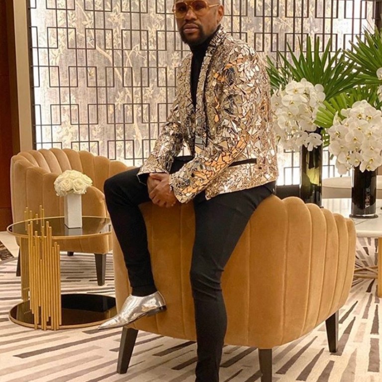 Fashion Bomb Men Flash: Floyd Mayweather Loves $13,000 Balmain Broken Mirror Jackets