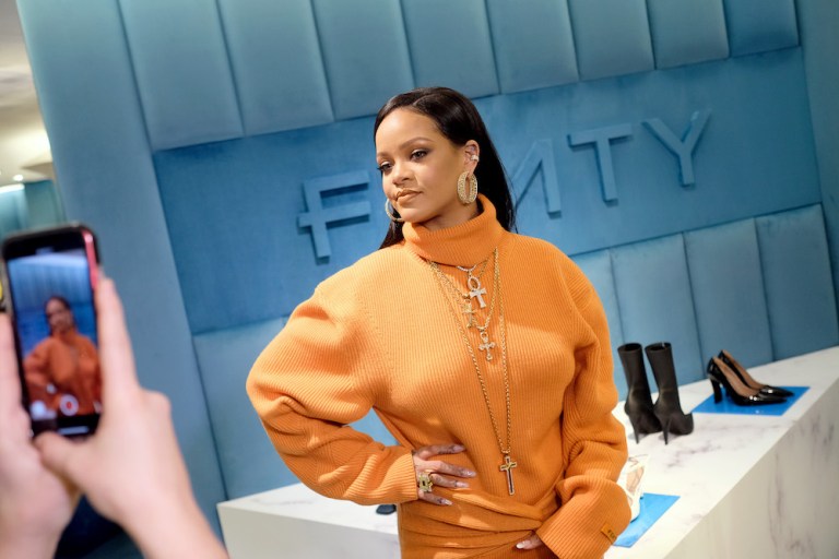 Rihanna Launches Fenty Collection at Bergdorf Goodman During NYFW: Exclusive Video