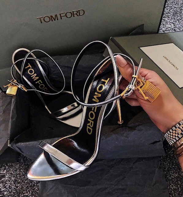 Bomb Product of the Day: Tom Ford Padlock Naked Sandals