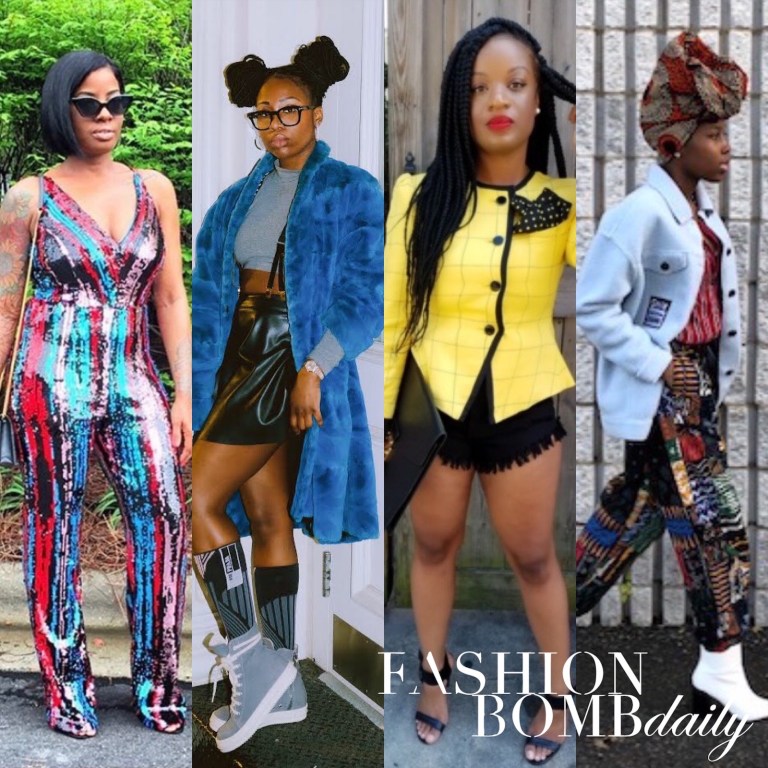 Vote for Fashion Bombshell of the day for week of April 20th: Will it be Brittany from New York, Sheree from North Carolina, Michelin from North Carolina, or Chi from Pittsburgh?