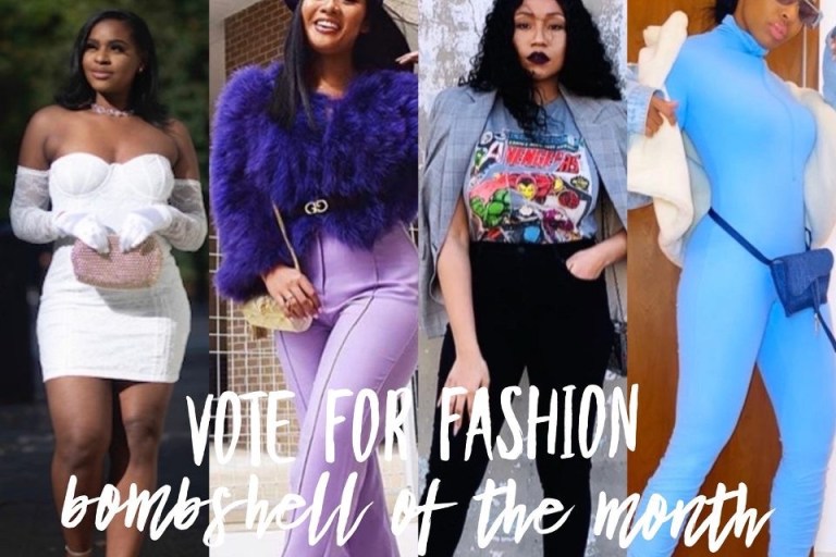 Vote for Bombshell of the Month  for February: Tabitha from NYC, Ann from D.C. , Janai from NYC, and Jessica from London.