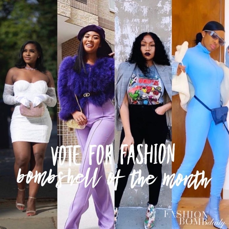 Vote for Bombshell of the Month  for February: Tabitha from NYC, Ann from D.C. , Janai from NYC, and Jessica from London.