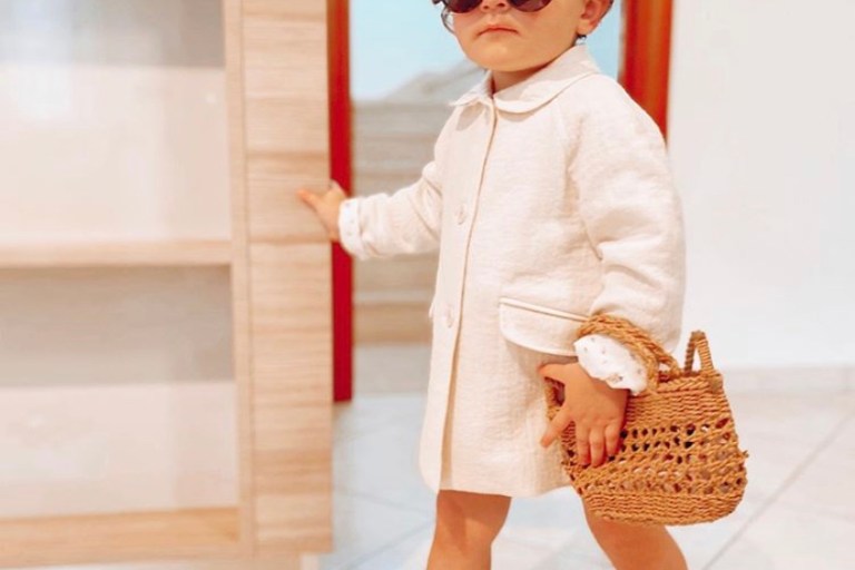 Fashion Bomb Kid of the Week: Emma from Italy !