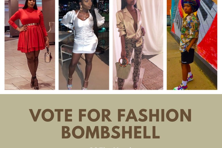Vote for Bombshell of the Month for April: Brittni from Georgia, K. Nicole from Chicago, Chi from Pittsburgh, and Ileena from San Diego
