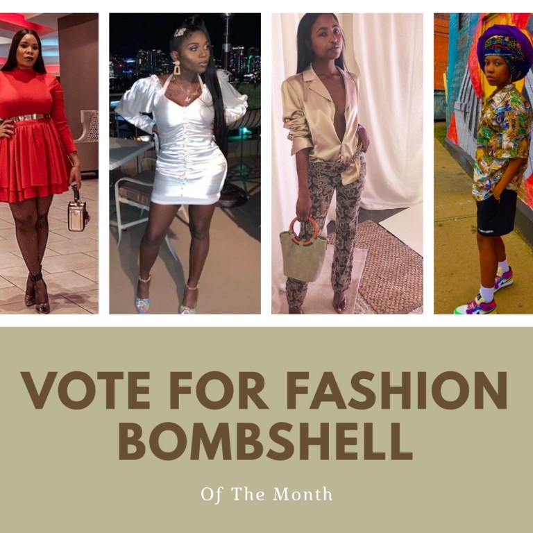 Vote for Bombshell of the Month for April: Brittni from Georgia, K. Nicole from Chicago, Chi from Pittsburgh, and Ileena from San Diego