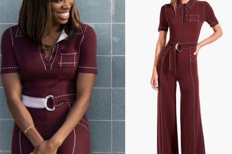 Insecure Season 4 Episode 5 Lowkey Movin On Block Party Fashion Credits: Issa Rae’s Simon Miller Plaid Skirt, Condola’s Brandon Maxwell White Belted Dress + Molly’s Burgundy Belted Jumpsuit, Found!